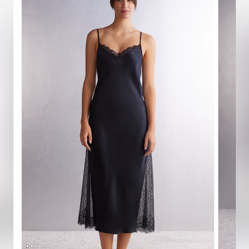 NWT J Lo for Intimissimi Silk Slip, S